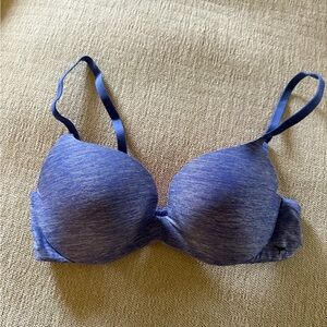 VS PINK Blue Women's push up bra